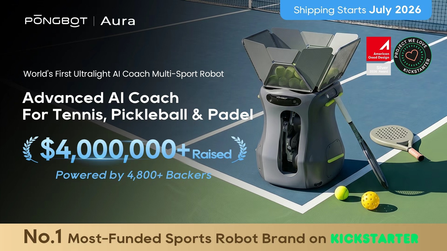 Pongbot Aura 产品图